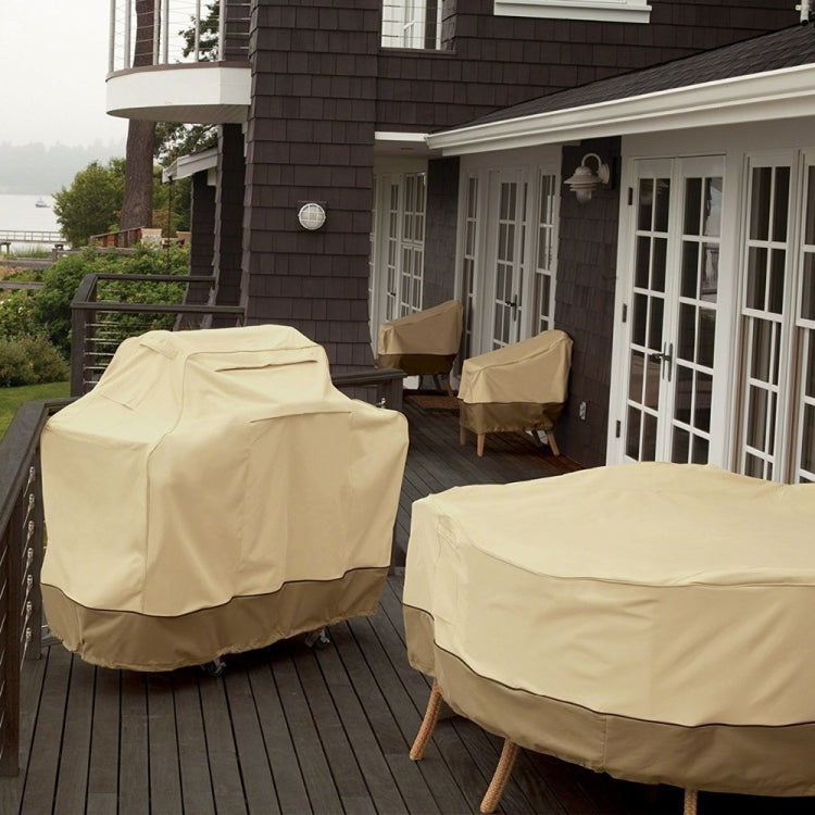 Oxford Cloth Waterproof Dustproof Barbecue Cover With Sundry Bag, Size: 145x61x117cm(Beige) - Dust Covers by PMC TechLife | Online Shopping South Africa | PMC TechLife