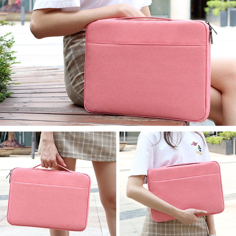 ND02 Waterproof Portable Laptop Case, Size: 13.3 inches(Beauty Pink) - free shipping - PMC TechLife - Order now!