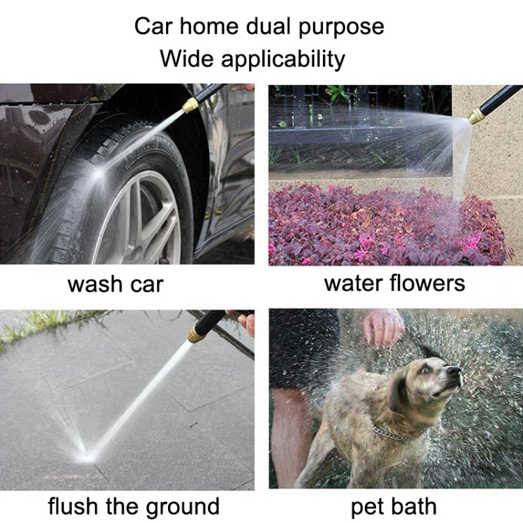 High Pressure Car Wash Hose Telescopic Watering Sprinkler, Style: H2+3 Connector+15m Tube - Car Washer & Accessories by PMC TechLife | Online Shopping South Africa | PMC TechLife | Buy Now Pay Later Mobicred