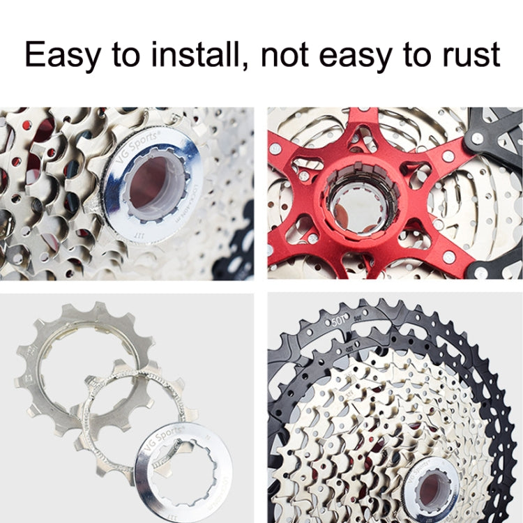 VG Sports Split Mountain Bike Lightweight Cassette Flywheel, Style: 11 Speed 52T (Silver) - free shipping - PMc TechLife - Order now!