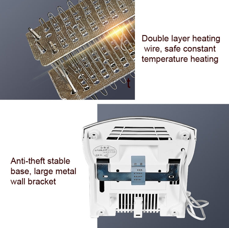 Interhasa 220V 1800W Hot and Cold Switching Electric Hand Dryer,Model: A1002 Gold,CN Plug - free shipping - PMC TechLife - Order now!