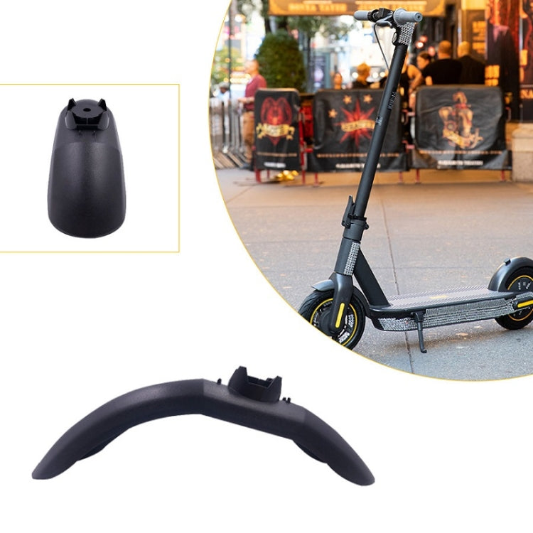Scooter Front Fender For Xiaomi No.9 Scooter MAX G30(Black) - Accessories & Parts by PMc TechLife | Online Shopping South Africa | PMc TechLife | Buy Now Pay Later Mobicred