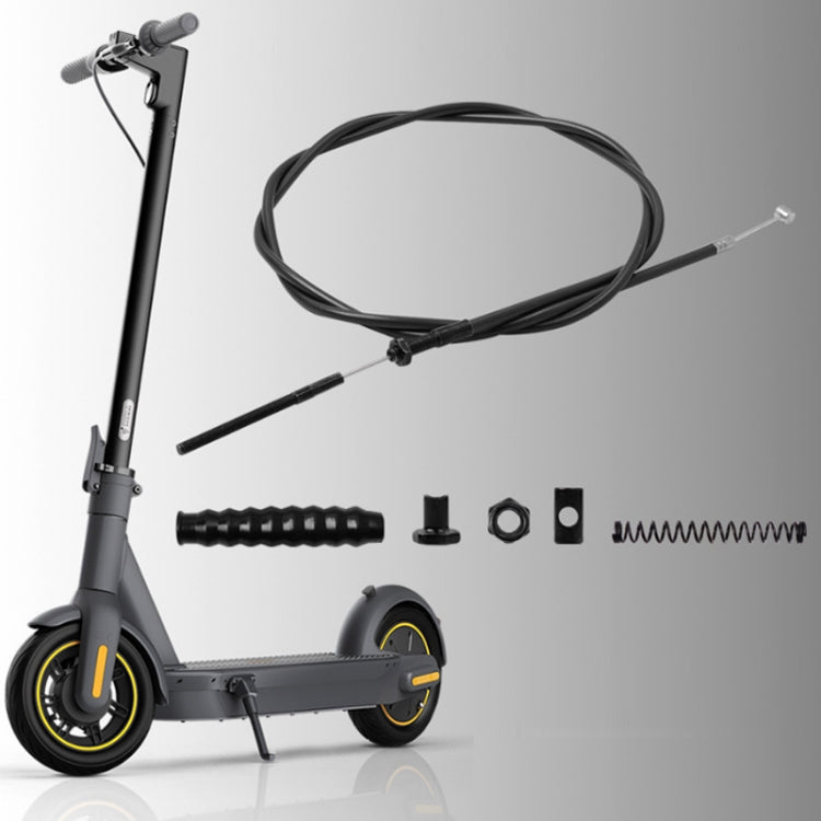 Electric Scooter Brake Cable Set for Ninebot MAX G30(Black) - Accessories & Parts by PMc TechLife | Online Shopping South Africa | PMc TechLife | Buy Now Pay Later Mobicred
