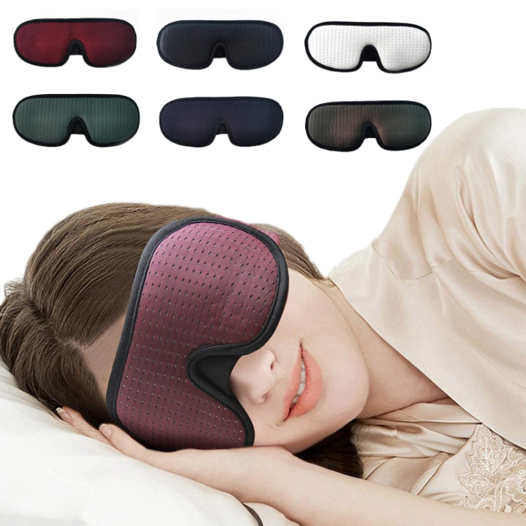 3D Breathable Shading Eye Protection Sleep Eye Mask(Green) - Eye Masks by PMC TechLife | Online Shopping South Africa | PMC TechLife | Buy Now Pay Later Mobicred