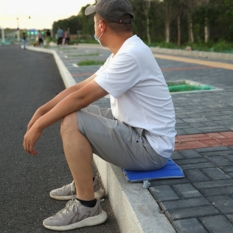 2 PCS Outdoor Waterproof and Moisture-proof Foldable Picnic Cushion(Blue) - Camping Mats by PMC TechLife | Online Shopping South Africa | PMC TechLife | Buy Now Pay Later Mobicred