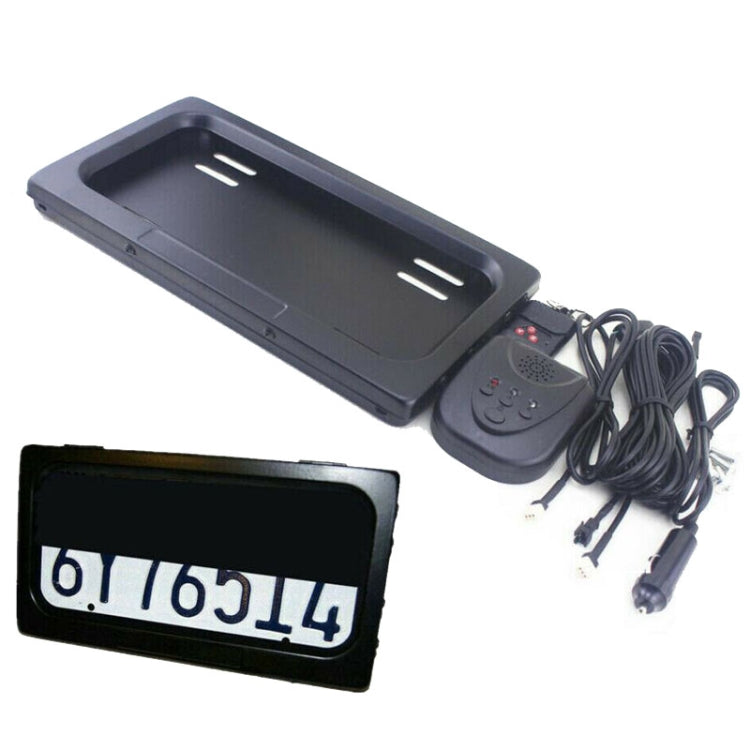 US Standard Roller Blind Dual-Brand Energy Vehicle License Plate Frame License Plate Bracket - License Plate Covers & Frames by PMC TechLife | Online Shopping South Africa | PMC TechLife | Buy Now Pay Later Mobicred