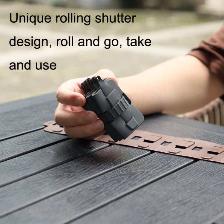 Sunnylife MM3-SN443 For Mini 3 Pro Propeller Blades + Silicone Folding Storage Bag(Red Strip+Brown Bag) - free shipping - PMC TechLife - Order now!