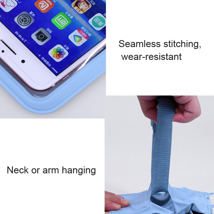 Tteoobl 30m Underwater Mobile Phone Waterproof Bag, Size: Small(Grey) - Waterproof Bag by Tteoobl | Online Shopping South Africa | PMC Jewellery | Buy Now Pay Later Mobicred