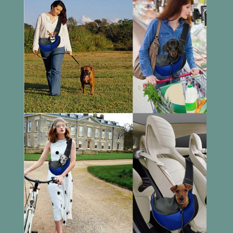 Pet Bag Widened Shoulder Strap Breathable Messenger Cat Bag,Size: Small(Blue) - Pet Storages & Bags by PMC TechLife | Online Shopping South Africa | PMC TechLife | Buy Now Pay Later Mobicred