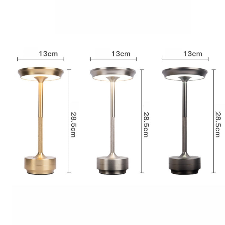 Rechargeable Desk Lamp Removable Desk Lamp Bar Atmosphere Night Light(Gold) - by PMC TechLife | Online Shopping South Africa | PMC TechLife