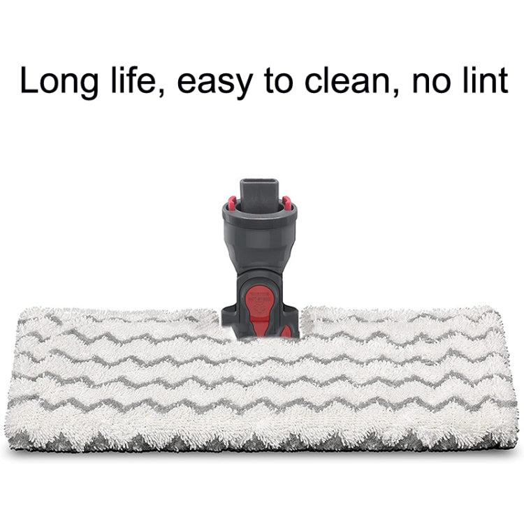 2PCS Steam Mop H Type Wiper For Shark P3 / P5 / P8 / T8 / S3973 / S5003D(Gray Black) - For Shark Accessories by PMC TechLife | Online Shopping South Africa | PMC TechLife | Buy Now Pay Later Mobicred