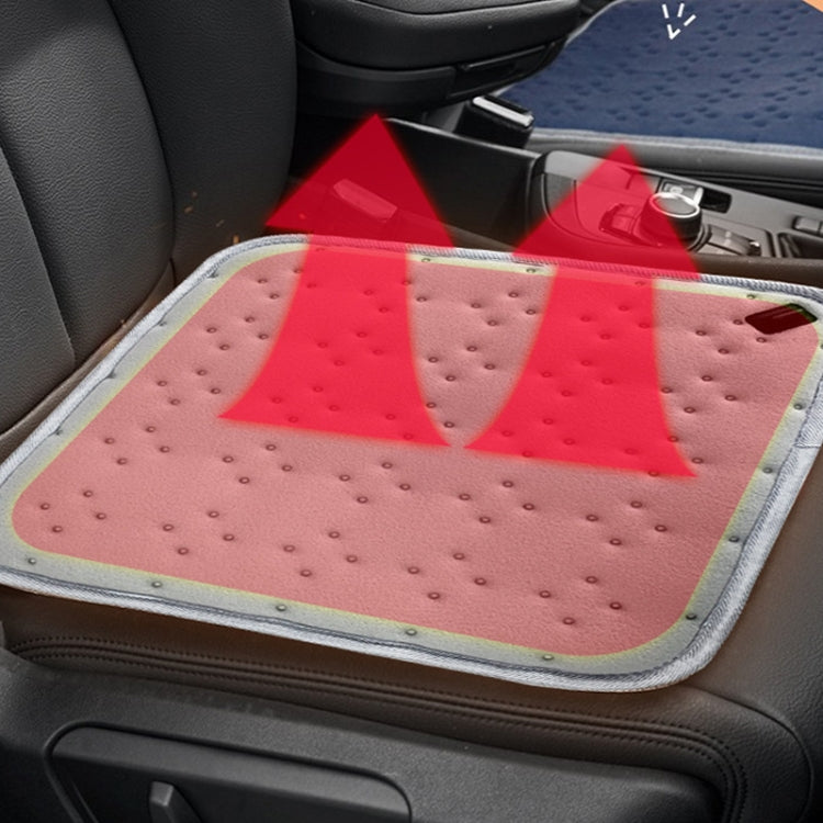 11696 5V USB Plug-in Car Timing Heating Seat Cushion(45x45cm) - Seat Accessories by PMC TechLife | Online Shopping South Africa | PMC TechLife | Buy Now Pay Later Mobicred