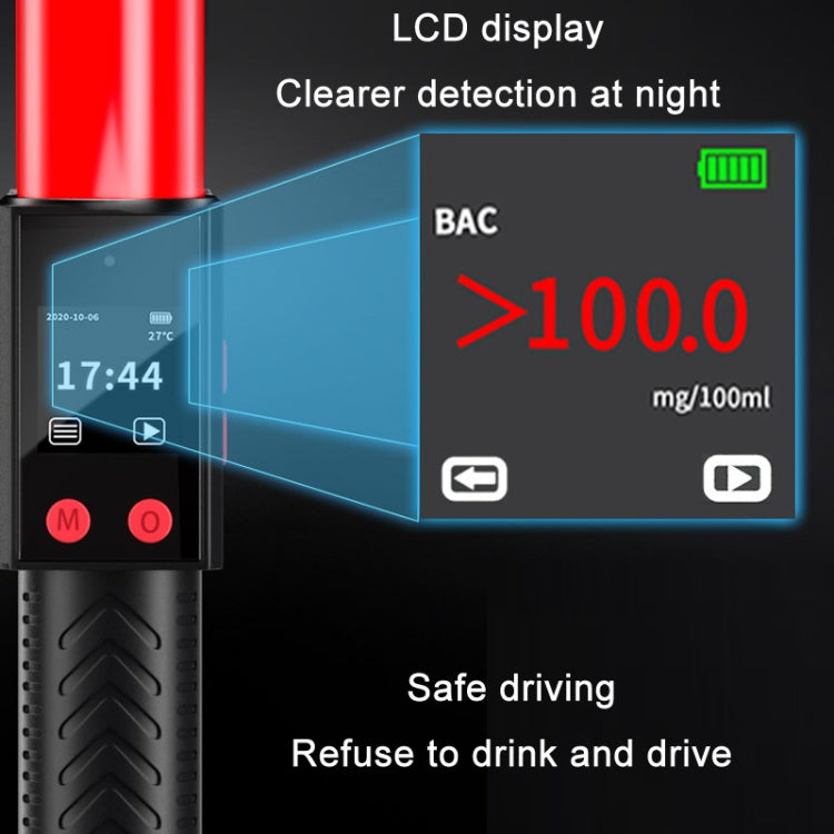 Blow Type High Precision Alcohol Detector Baton, Specification: Tarzan No. 1 - Breath Alcohol Tester by PMC TechLife | Online Shopping South Africa | PMC TechLife