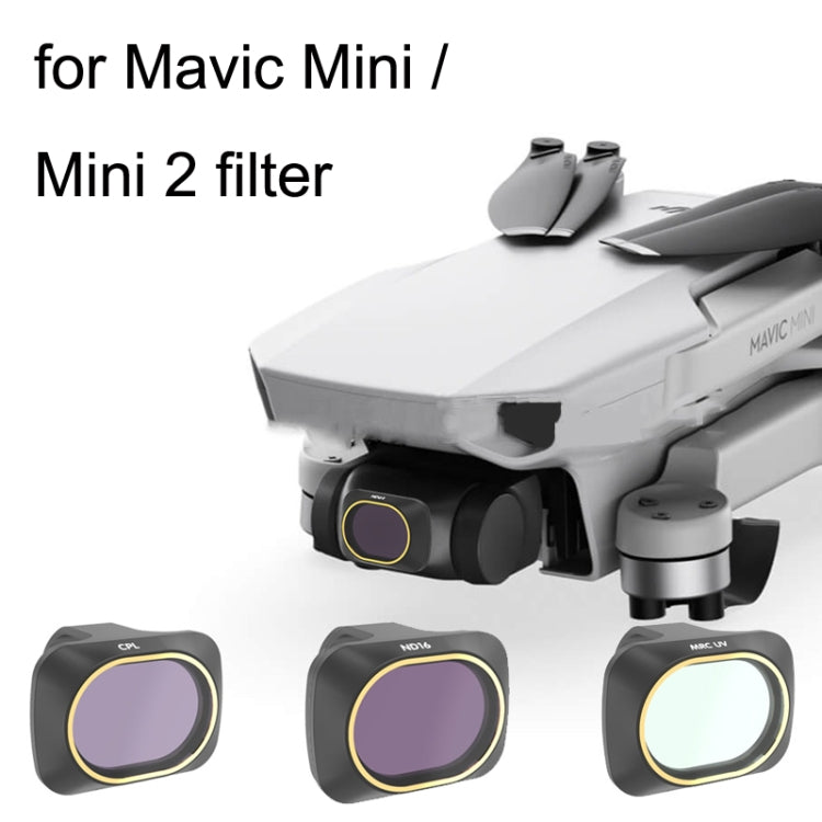 JSR JSR-3654-01 For Mavic Mini / Mini 2 / Mini 2 SE Filters, Style: CPL +ND8+ND16 - Other by PMC TechLife | Online Shopping South Africa | PMC TechLife | Buy Now Pay Later Mobicred