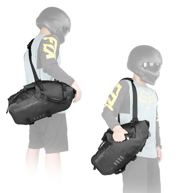 Rhinowalk MT1428 Large-capacity Waterproof and Wear-resistant Motorcycle Double-side Bag(Black) - Bags & Luggages by PMC TechLife | Online Shopping South Africa | PMC TechLife | Buy Now Pay Later Mobicred