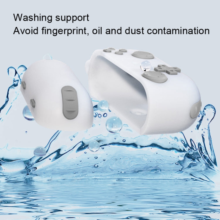 For Airpods Pro 2 Soft Shell Drop-proof Silicone Headphone Cover With Hook(White) - For AirPods Pro 2 by PMC Jewellery | Online Shopping South Africa | PMC Jewellery | Buy Now Pay Later Mobicred