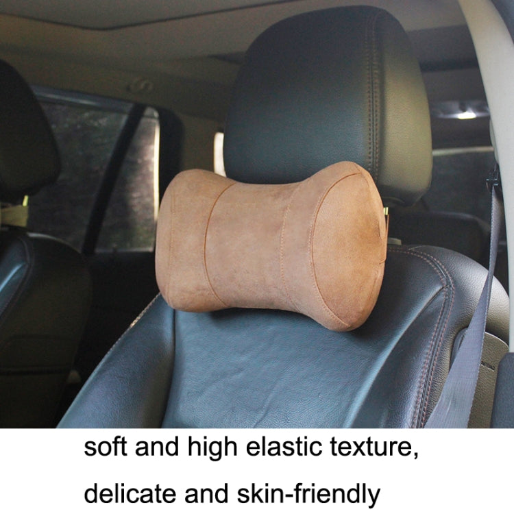 Car Memory Cotton Headrest Protective Cervical Spine Seat Sleeping Pillow(Black) - Seat Accessories by PMC TechLife | Online Shopping South Africa | PMC TechLife | Buy Now Pay Later Mobicred
