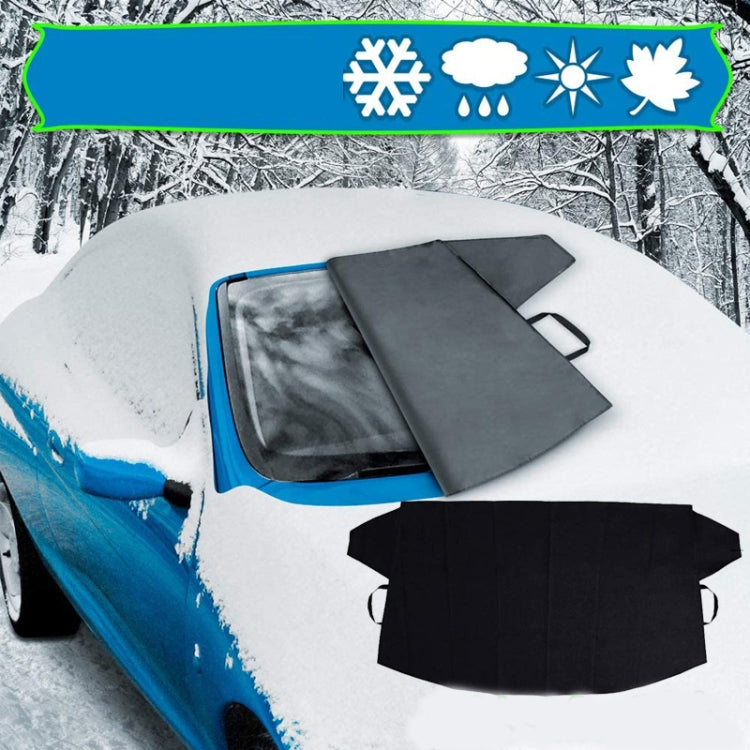 600D Oxford Cloth Car Snow Block Waterproof Windshield Coverings L 220 x 140cm - Window Foils & Solar Protection by PMC TechLife | Online Shopping South Africa | PMC TechLife | Buy Now Pay Later Mobicred