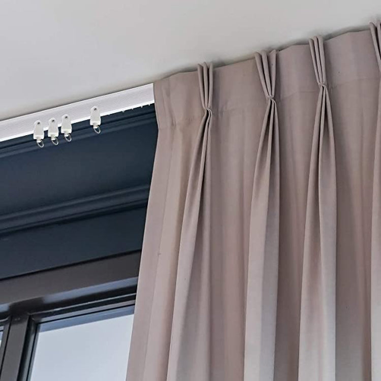 Model Steel Track Set Flexible Silent Slide Track Track with Hooks, Size: 1m - Curtain Decorative Accessories by PMC TechLife | Online Shopping South Africa | PMC TechLife | Buy Now Pay Later Mobicred