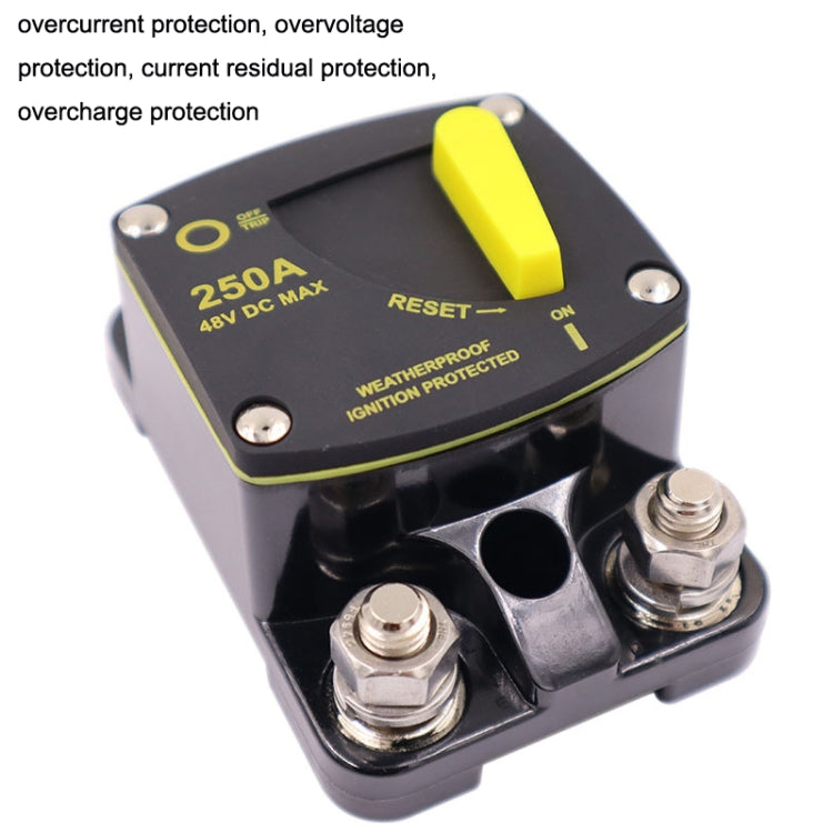 300A CB6 Car RV Yacht Audio Restore Insurance Holder Switch - Fuse by PMC TechLife | Online Shopping South Africa | PMC TechLife | Buy Now Pay Later Mobicred