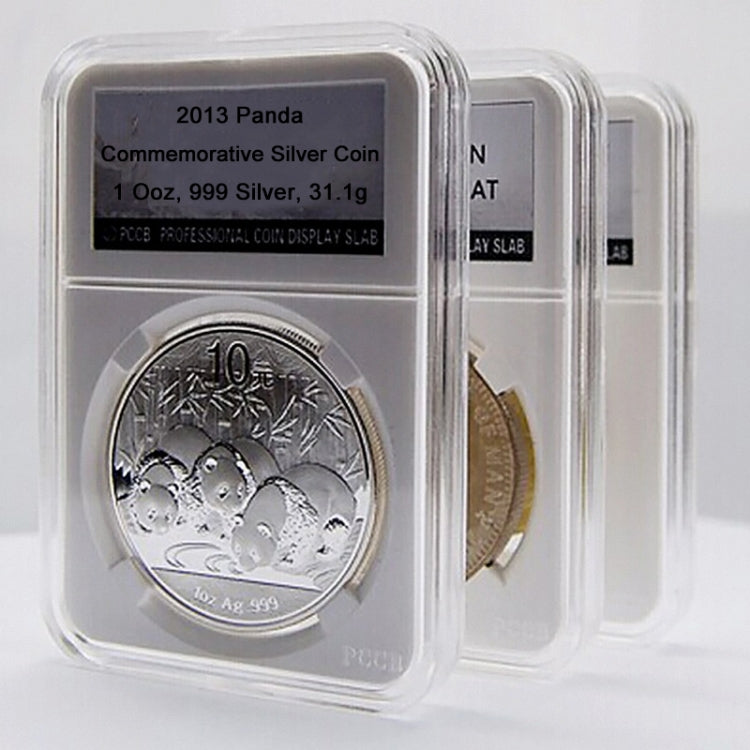 Commemorative Coin Identification Rating Box Coin Collection Box, Color: White (27mm) - Storage Boxes by PMC TechLife | Online Shopping South Africa | PMC TechLife
