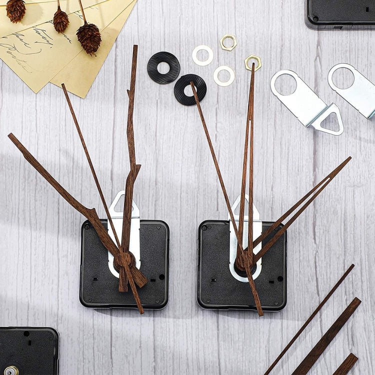Quartz Clock Dial Repair Kit DIY Wall Clock Parts,Spec: Movement+S03 Wooden Needle - DIY Clocks by PMC TechLife | Online Shopping South Africa | PMC TechLife | Buy Now Pay Later Mobicred