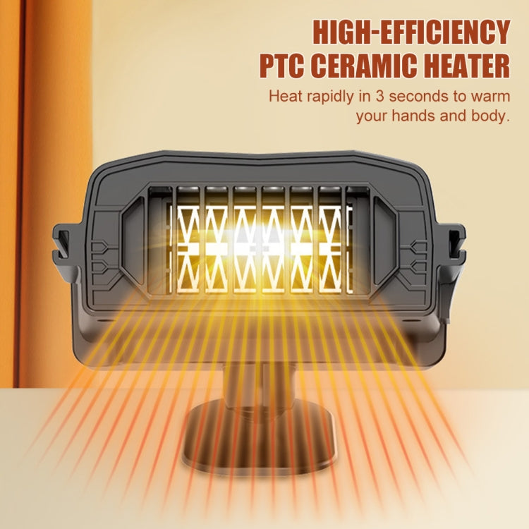 Car 12V Heater Defrost Snow Defogger, Color: Black Dual Use - Heating & Fans by PMC TechLife | Online Shopping South Africa | PMC TechLife