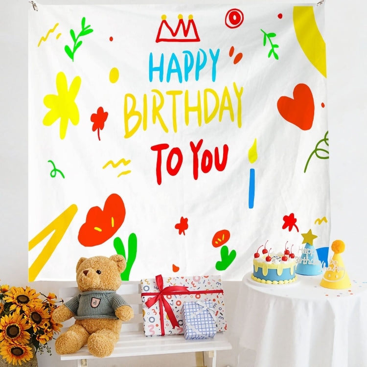 Birthday Layout Hanging Cloth Children Photo Wall Cloth, Size: 150x200cm Velvet(29) - Cartoon by PMC TechLife | Online Shopping South Africa | PMC TechLife | Buy Now Pay Later Mobicred