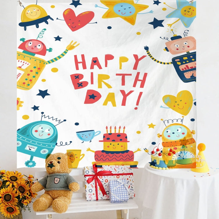 Birthday Layout Hanging Cloth Children Photo Wall Cloth, Size: 180x200cm Velvet(1) - free shipping - PMC TechLife - Order now!