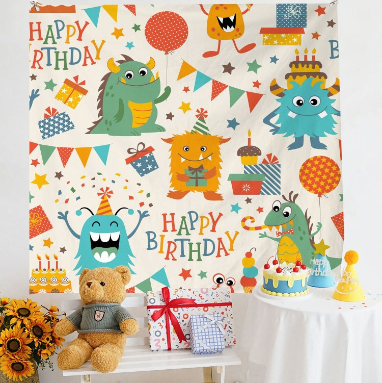 Birthday Layout Hanging Cloth Children Photo Wall Cloth, Size: 180x200cm Velvet(36) - Cartoon by PMC TechLife | Online Shopping South Africa | PMC TechLife | Buy Now Pay Later Mobicred