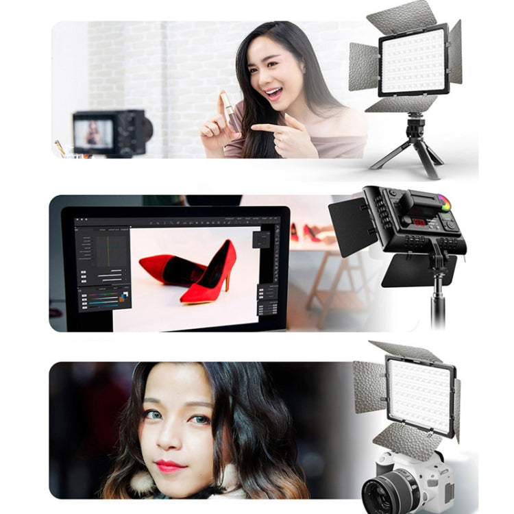 YONGNUO YN300IV Four Generations RGB Full Color Photography Lamp Double Color LED Fill Light, Style: EU Plug Power Adapter - free shipping - PMC TechLife - Order now!