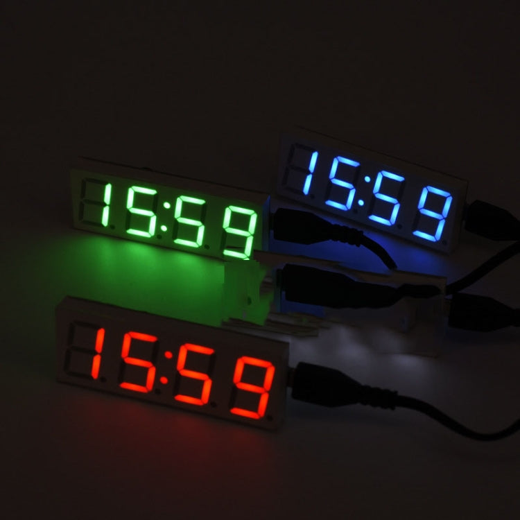 0.8 Inch Electronic Clock Movement Module WIFI Digital Tube Digital Time Display(Blue) - Clocks & Car Meters by PMC TechLife | Online Shopping South Africa | PMC TechLife | Buy Now Pay Later Mobicred