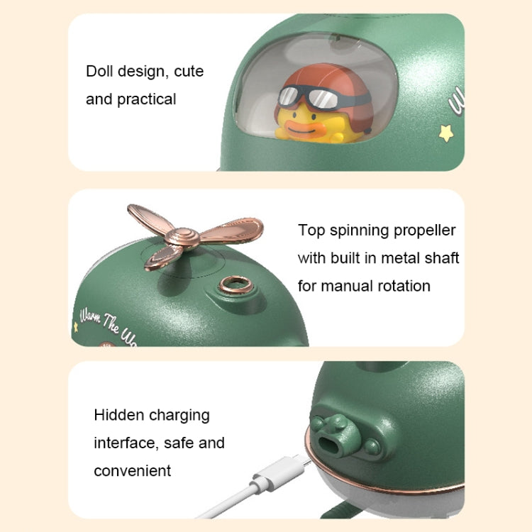 ICARER FAMILY IFJSQ07 Cartoon Nano Spray Atmosphere Night Light Humidifier, Spec: Charging (Yellow) - free shipping - PMC TechLife - Order now!