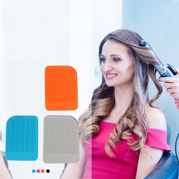 Curl Rod Insulation Sleeve Straight Hair Silicone Heat Insulation Pad(Orange) - free shipping - PMC TechLife - Order now!