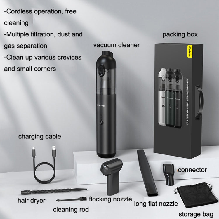 P03 16000Pa Strong Suction High Power Portable Handheld Wireless Car Vacuum Cleaner(Star Black) - Vacuum Cleaner by PMC TechLife | Online Shopping South Africa | PMC TechLife | Buy Now Pay Later Mobicred