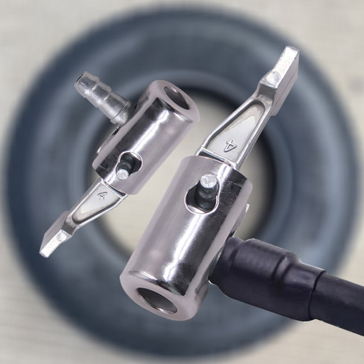 2pcs Vehicle Inflatable Pump Tube Joint Tire Mouth Gas Mouth Tube Fast Connector Inflatable Pump To Rotate - Inflatable Pump by PMC TechLife | Online Shopping South Africa | PMC TechLife