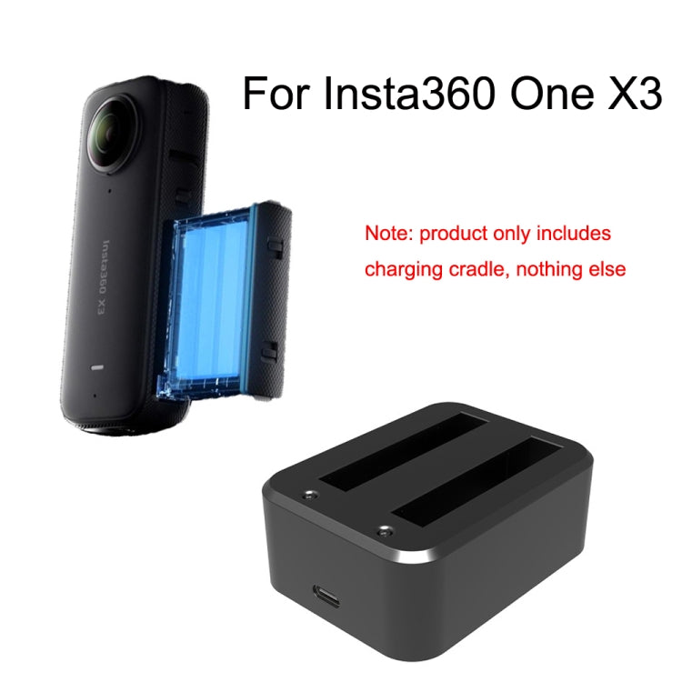 For Insta360 X3 A520 Panoramic Camera Batteries Charger Dual Charging Dock - free shipping - PMC TechLife - Order now!