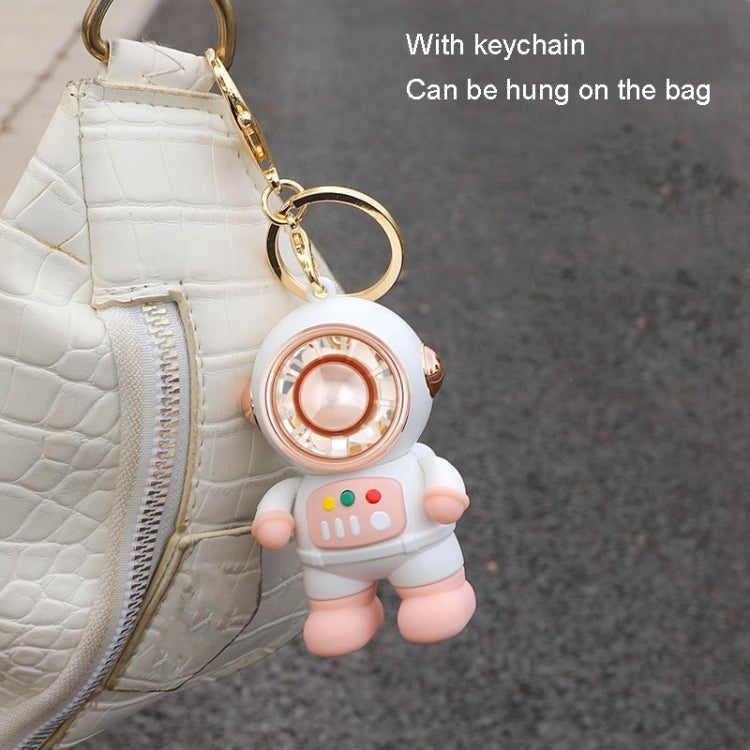 6092 Cartoon Astronaut Fan With Lanyard Portable Mini USB Charging Fan(Light Blue) - Electric Fans by PMC TechLife | Online Shopping South Africa | PMC TechLife | Buy Now Pay Later Mobicred