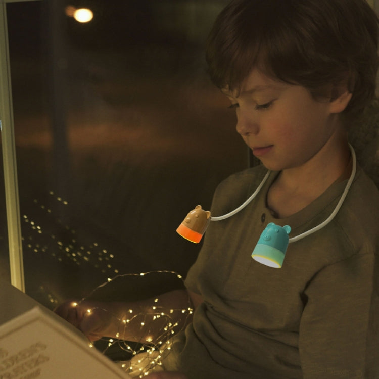 KD201 Portable Lamp Hanging Neck Reading LED Night Light, Style: Bear (Blue+Brown) - Desk Lamps by PMc TechLife | Online Shopping South Africa | PMc TechLife | Buy Now Pay Later Mobicred
