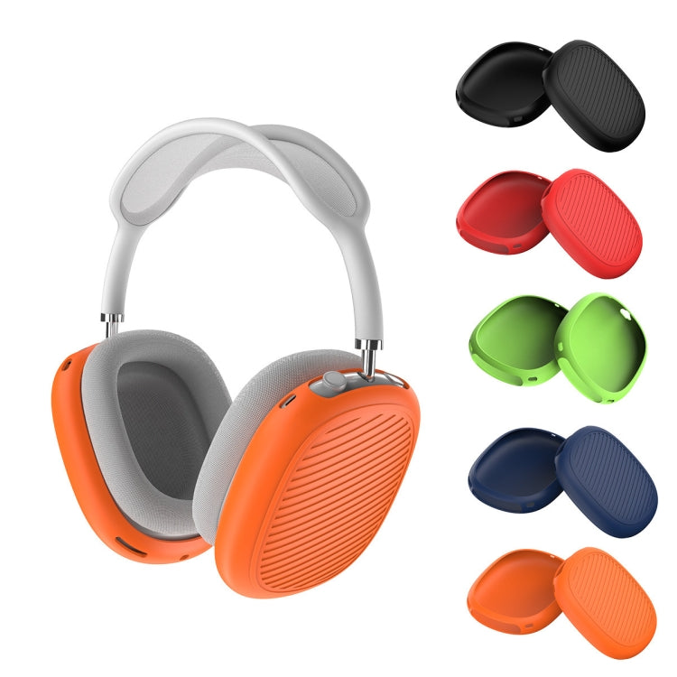 T2 For Apple AirPods Max 1pair Bluetooth Headset Anti-Fall Silicone Protective Case(Red) - For AirPods Max by PMC TechLife | Online Shopping South Africa | PMC TechLife