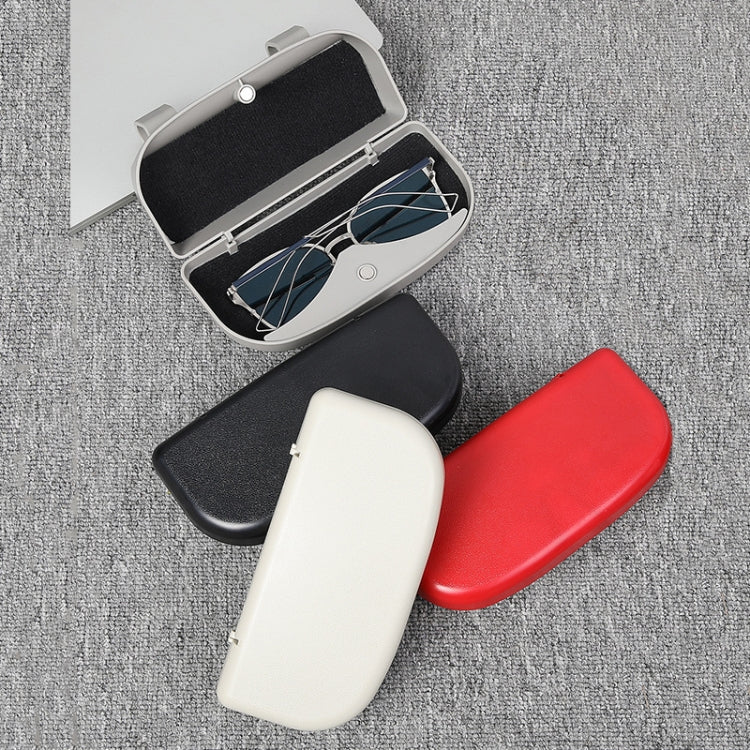 Multifunctional Car Glasses Box Car Sunshine Board Tickets Glasses Clamp(Grey) - Sunglasses & Glasses Clips by PMC TechLife | Online Shopping South Africa | PMC TechLife | Buy Now Pay Later Mobicred