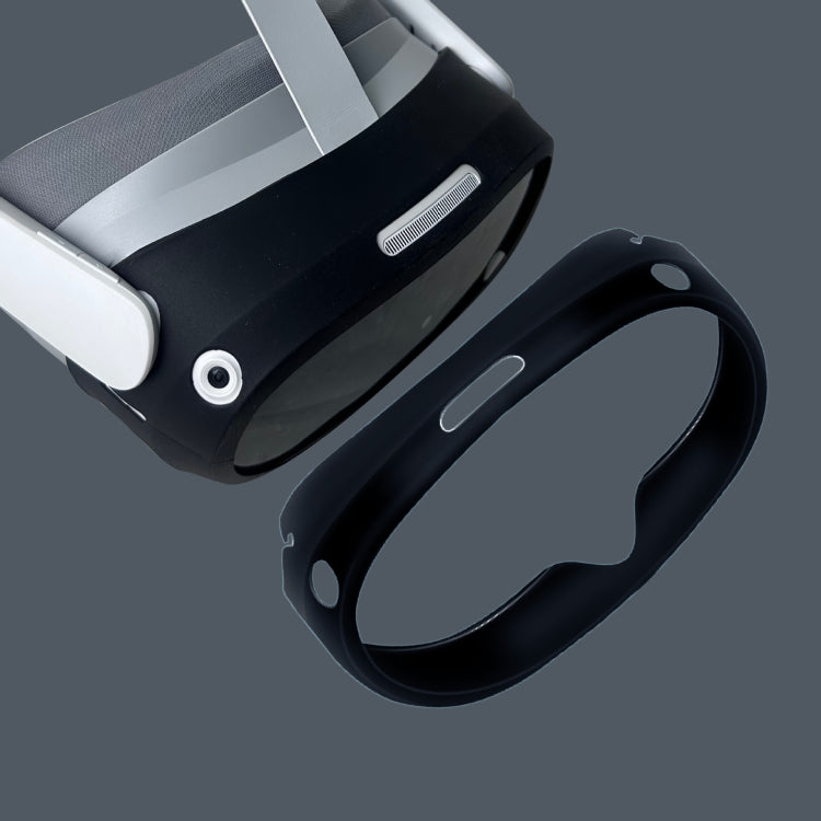 For Pico 4 VR Glasses Silicone Protective Cover(Black) - VR Accessories by PMC TechLife | Online Shopping South Africa | PMC TechLife | Buy Now Pay Later Mobicred