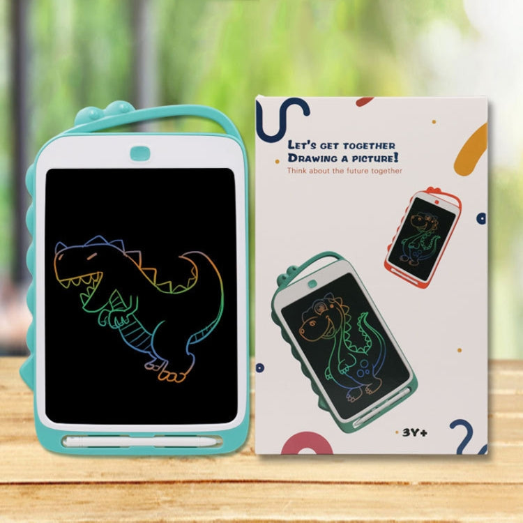 10 inch Cartoon Dinosaur LCD Writing Board Colorful Children Painting Board(Light Blue) - by PMC TechLife | Online Shopping South Africa | PMC TechLife | Buy Now Pay Later Mobicred
