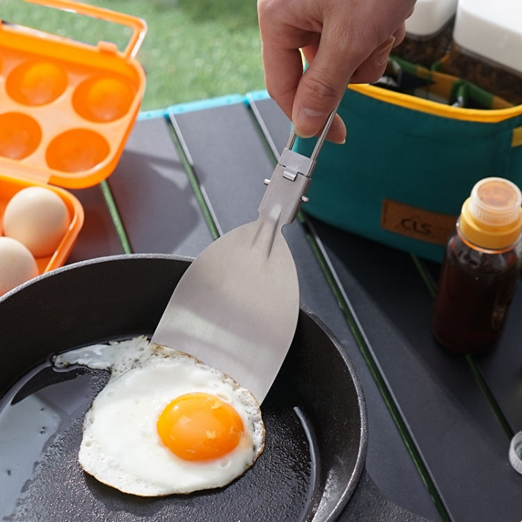 304 Stainless Steel Folding Frying Spatula Outdoor Camping Portable Tableware(Fry Shovel) - Cookwares & Tablewares by PMC TechLife | Online Shopping South Africa | PMC TechLife