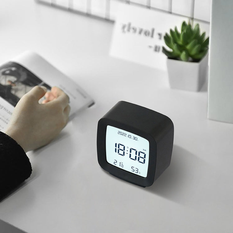 2286 Mini Multifunctional Calendar Alarm Clock Bedside Temperature and Humidity Clock(White) - Alarm Clocks by PMc TechLife | Online Shopping South Africa | PMc TechLife | Buy Now Pay Later Mobicred