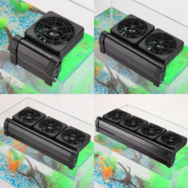 Fish Tank Cooling Fan Cooling Silent Aquarium Fan, Specification: 3 Head US Plug - Fish Tanks & Accessories by PMC TechLife | Online Shopping South Africa | PMC TechLife | Buy Now Pay Later Mobicred