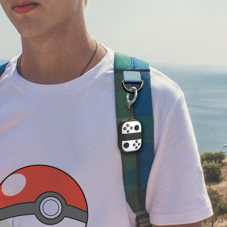 For AirPods Pro 2 AhaStyle PT-JY08 Split Silicone Cartoon Earphone Protective Case(Black And White) - free shipping - PMC Jewellery - Order now!