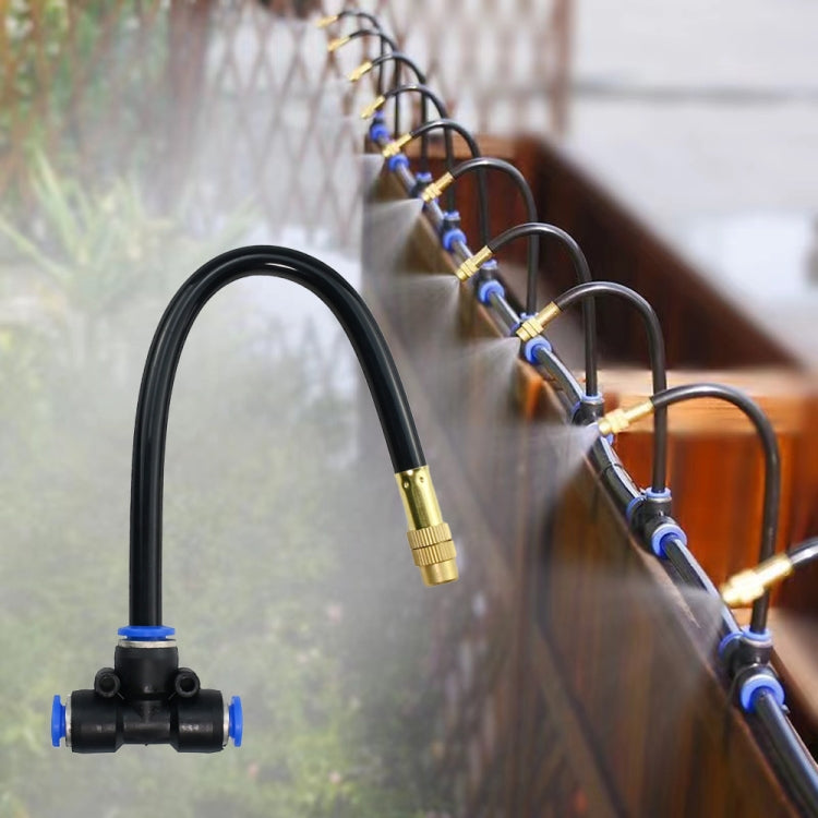 10m Kit Brass Misting Nozzles Bend Arbitrarily Atomized Sprayer Garden Irrigation - Watering & Irrigation by PMc TechLife | Online Shopping South Africa | PMc TechLife | Buy Now Pay Later Mobicred