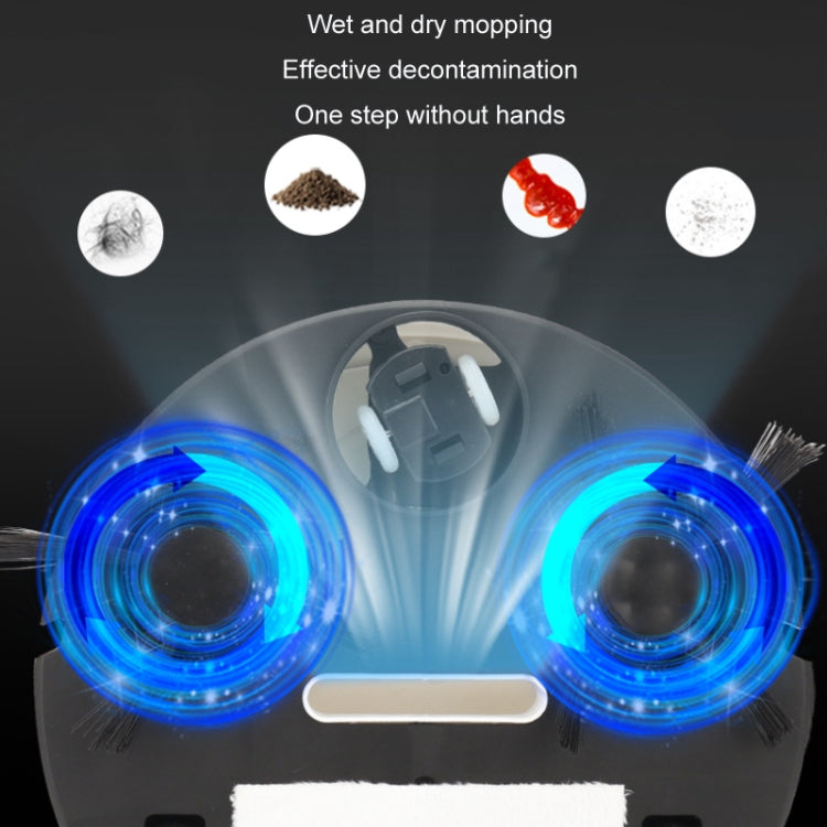 3 in 1 Mini Vacuum Cleaner Intelligent Sweeping Robot(Black) - Robot Vacuum Cleaner by PMC TechLife | Online Shopping South Africa | PMC TechLife | Buy Now Pay Later Mobicred