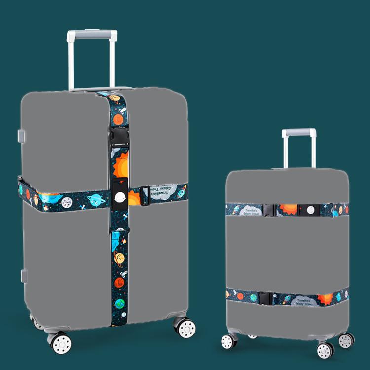 Luggage Cross Customs Lock Binding Strap, Color: Keep Out Blue (Ordinary) - free shipping - PMC TechLife - Order now!